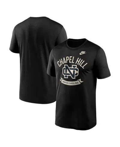 Nike Black North Carolina Tar Heels Fashion Hometown Legend Dri-fit T-shirt