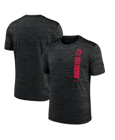 Nike Men's Ohio State Buckeyes 2024 Sideline Velocity Performance T-shirt In Black