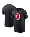 Nike Men's Ohio State Buckeyes Blitz Evergreen Legacy Primary Tri-blend T-shirt In Black