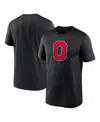 Nike Men's Black Ohio State Buckeyes Primetime Evergreen Alternate Logo T-shirt In Black