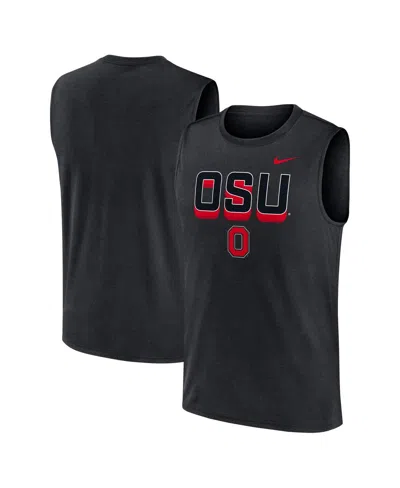 Nike Men's Black Ohio State Buckeyes Primetime Tricode Legend Performance Tank Top