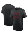 Nike Men's Black Ohio State Buckeyes Ready Raglan Premium Performance T-shirt In Black
