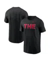 Nike Black Ohio State Buckeyes The T-shirt In Black