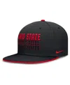 Nike Men's Black Ohio State Buckeyes True Primetime Performance Fitted Hat