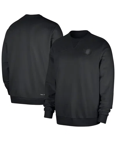 Nike Men's Black Orlando Magic Authentic Standard Issue Travel Dri-fit Sweatshirt