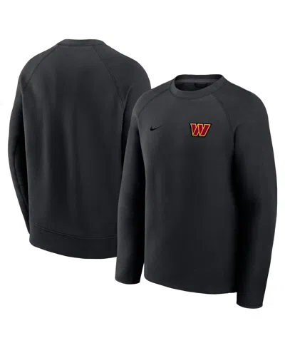Nike Men's Black Philadelphia Eagles Tech Fleece Raglan Sweatshirt
