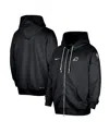 Nike Men's Black Phoenix Suns Authentic Standard Issue Full-zip Hoodie Jacket In Black
