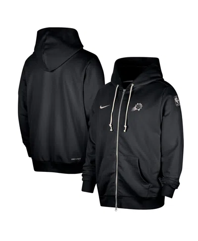 Nike Men's Black Phoenix Suns Authentic Standard Issue Full-zip Hoodie Jacket