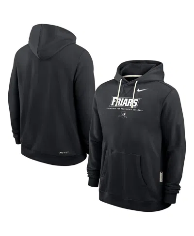 Nike Men's Black Providence Friars 2025 Sideline Performance Pullover Hoodie