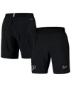 Nike Men's Black Michigan State Spartans 2024 Sideline Performance Shorts In Black,gold
