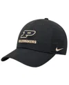 Nike Men's Black Purdue Boilermakers 2025 On-field Club Adjustable Hat