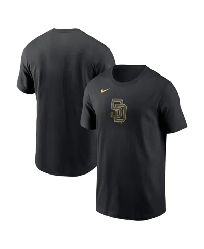 NIKE MEN'S BLACK SAN DIEGO PADRES LIGHTS OUT COLOR POP T-SHIRT
