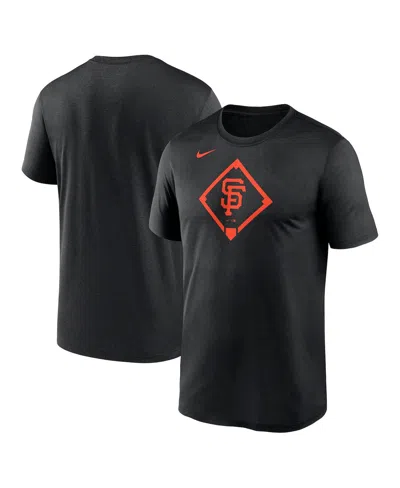 NIKE MEN'S BLACK SAN FRANCISCO GIANTS ICON LEGEND PERFORMANCE T-SHIRT