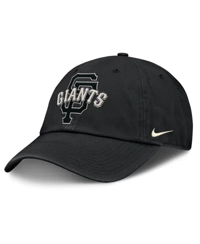 Nike Men's Black San Francisco Giants Statement Club Adjustable Hat