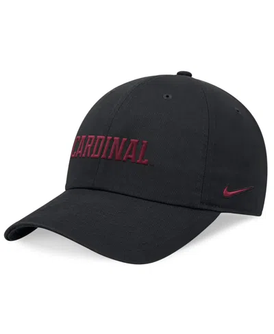 Nike Men's Black Stanford Cardinal 2024 On-field Club Adjustable Hat