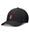 Nike Black Stanford Cardinal 2025 On-field Rise Performance Flex Hat In Black