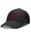 Nike Men's Black Stanford Cardinal Rise Practice Adjustable Hat In Black