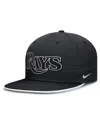 Nike Men's Black Tampa Bay Rays Primetime True Performance Fitted Hat In Black