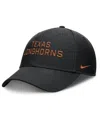 Nike Men's Black Texas Longhorns Rise Practice Adjustable Hat In Black