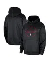 Nike Men's Black Toronto Raptors 2024/25 Spotlight On-court Practice Performance Pullover Hoodie In Black