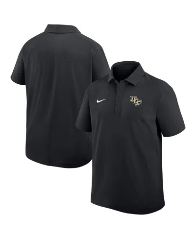 Nike Men's Black Ucf Knights 2025 Sideline Dri-fit Polo Shirt