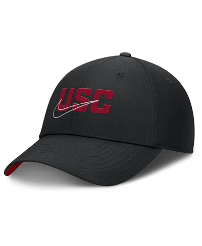 Nike Men's Black Usc Trojans Club Prep Performance Adjustable Hat