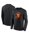 Nike Men's Black Usc Trojans Primetime Alternate Logo Legend Long Sleeve T-shirt In Black