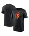 Nike Men's Black Usc Trojans Primetime Legend Alternate Logo T-shirt In Black