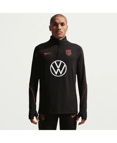 Nike Usmnt Strike Elite  Men's Dri-fit Adv Soccer Knit Drill Top In Black