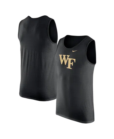 Nike Men's Black Wake Forest Demon Deacons Tank Top