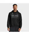 Nike Men's Black West Virginia Mountaineers Built On Bravery Club Fleece Hoodie In Black