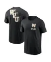 Nike West Virginia 2-hit  Men's College T-shirt In Black