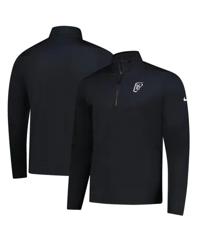 Nike Men's Black Wm Phoenix Open Victory Half-zip Performance Pullover Sweatshirt