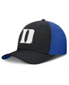 Nike Men's Black/royal Duke Blue Devils 2025 Sideline Rise Local Performance Flex Hat In Multi