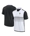 Nike Men's Black/white New Orleans Saints Fashion Performance Polo In Black,white