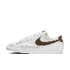 Nike Men's Blazer Low '77 Vintage Shoes In White