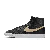 Nike Men's Blazer Mid '77 Vintage Shoes In Black