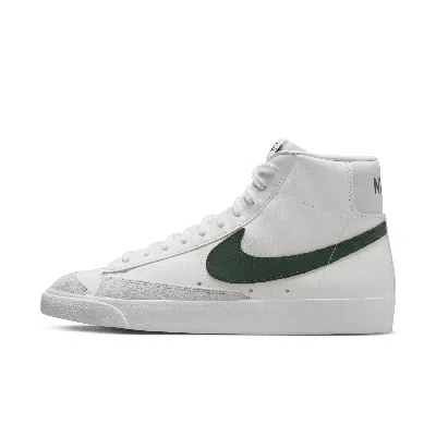 Nike Men's Blazer Mid '77 Vintage Shoes In White