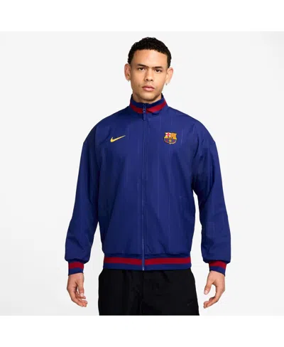 Nike Men's Blue Barcelona 2025/26 Strike Anthem Full-zip Jacket