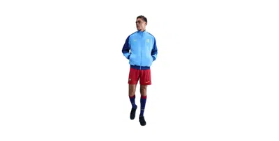 Nike Men's Blue Barcelona Special Edition Strike Anthem Full-zip Dri-fit Jacket
