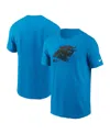 Nike Carolina Panthers Faded Essential  Men's Nfl T-shirt In Blue