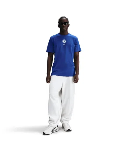 Nike Blue Chelsea Crest T-shirt In Brown