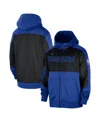 Nike Blue Dallas Mavericks Authentic On-court Showtime Performance Full-zip Hoodie In Blue