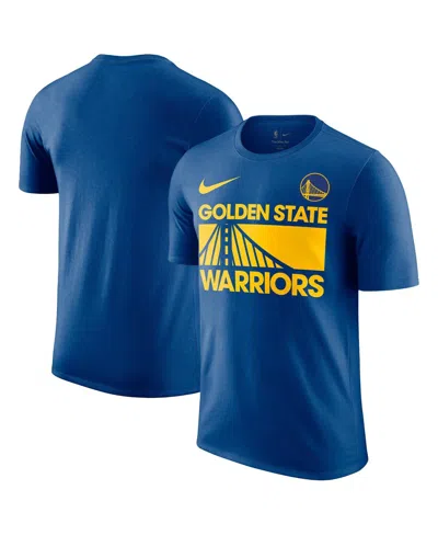 Nike Men's Blue Golden State Warriors Courtside This Is Our Year T-shirt