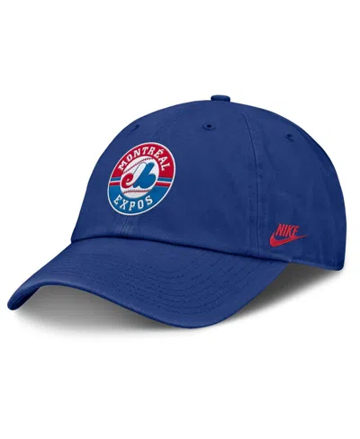 Nike Men's Blue Montreal Expos Club Adjustable Hat