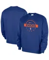 Nike Men's Blue New York Knicks 2025/26 Authentic Practice Club Sweatshirt In Blue