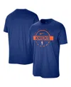 Nike Men's Blue New York Knicks Authentic Practice T-shirt In Blue