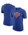 Nike Blue New York Knicks Essential T-shirt In Blue