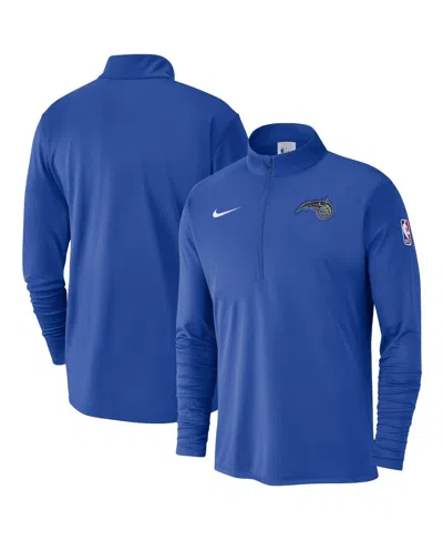Nike Men's Blue Orlando Magic 2024/25 Courtside Performance Half-zip Top