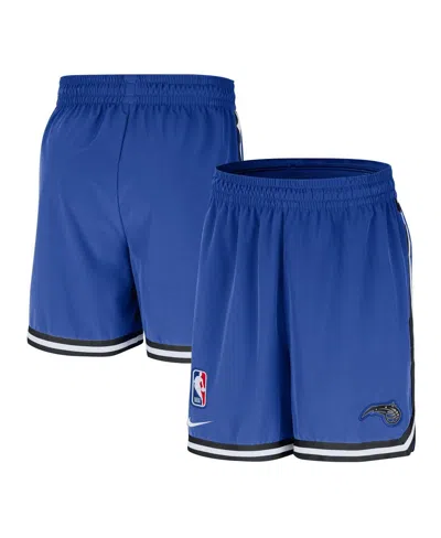 Nike Men's Blue Orlando Magic Authentic Pre-game Woven Performance Shorts